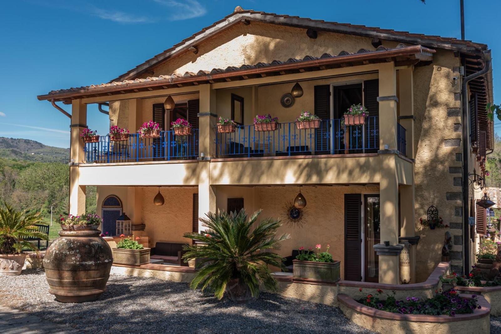 Villa Poggio Di Gaville Meleto Luaran gambar
